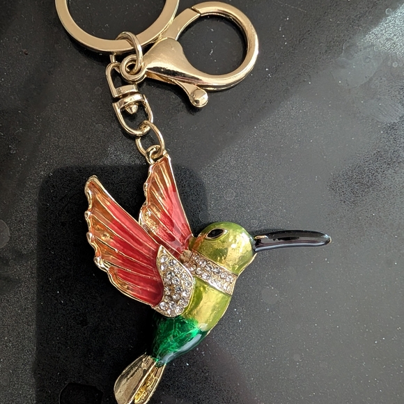 Handbags - Hummingbird Bag Charm Keychain NWOT